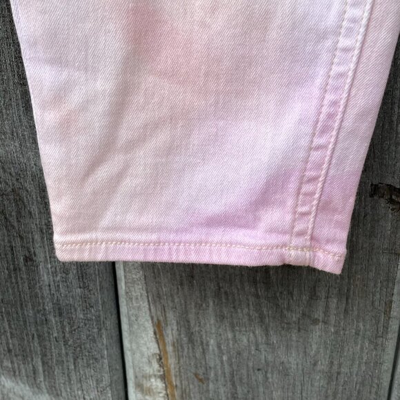 NWT Jen7 Baby Pink Ankle Skinny Jeans Women’s 10 Stretch Denim - Picture 11 of 15